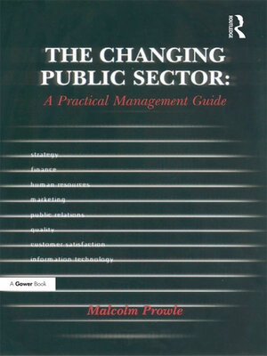 cover image of The Changing Public Sector